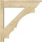Ekena Millwork Balboa Rough Sawn Traditional Outlooker, Douglas Fir, 6"W x 24"D x 24"H OUT06X24X24BOA01RDF - alternate 4